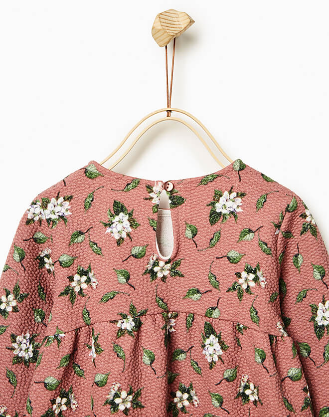 Girls Floral Dress – Image 2